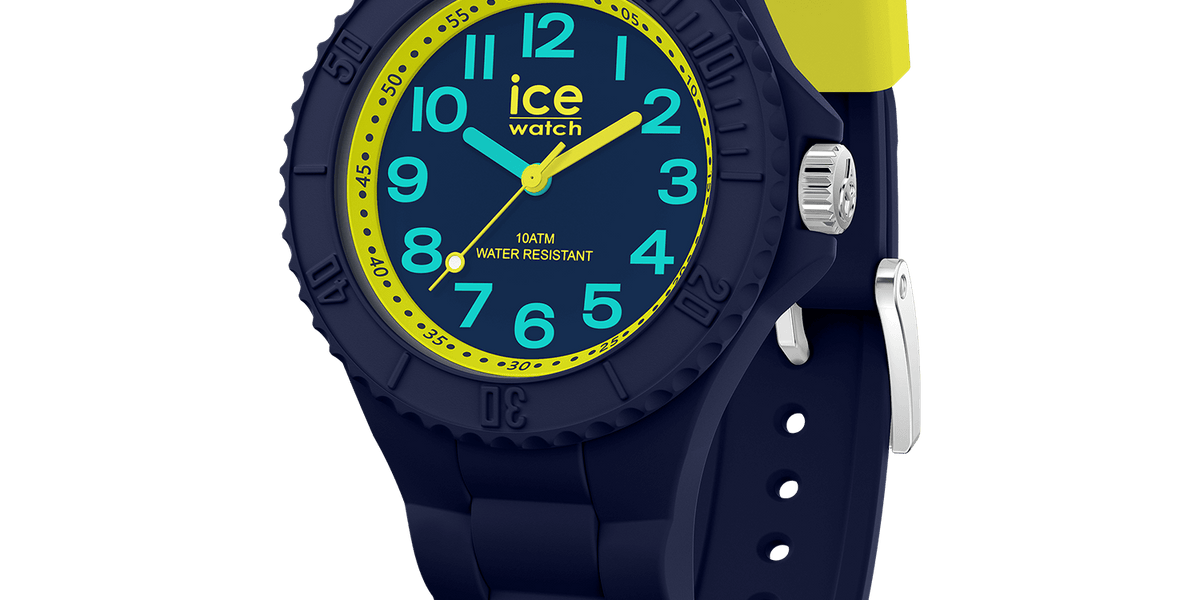 Montre garçon Ice Watch Montres ICE cartoon - Shark - Extra-small - 3H  018932 - Bracelet Silicone Bleu
