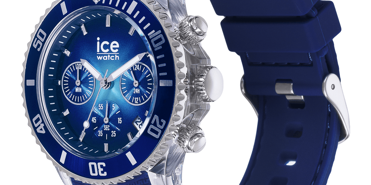 Blue • Deep ICE Ice-Watch chrono