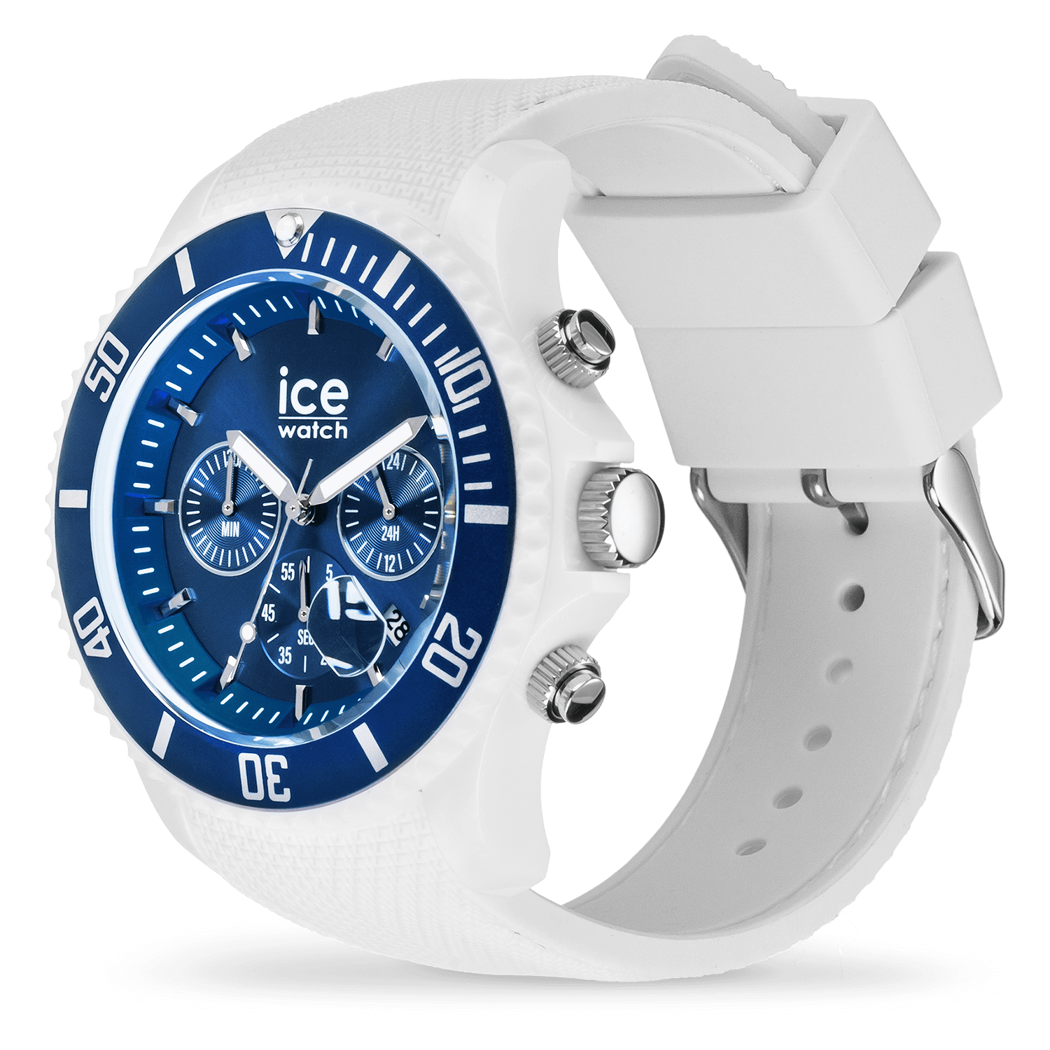 Ice-Watch ICE chrono Blue White • Mesh