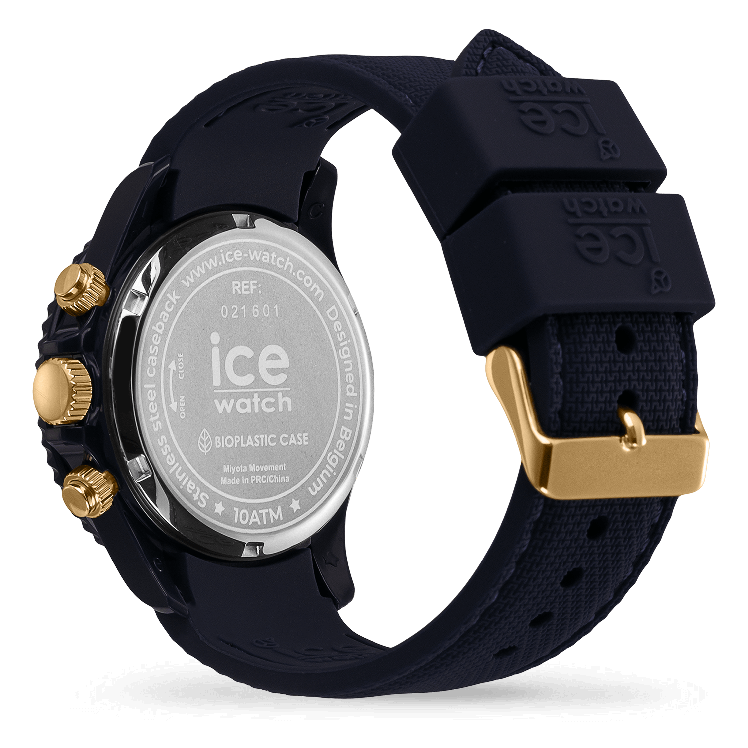 chrono Blue Dark Ice-Watch • Gold ICE