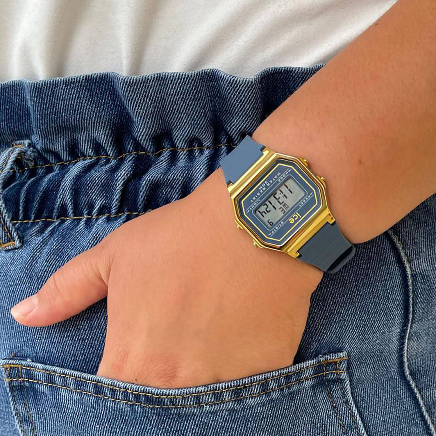 Midnight blue store watch