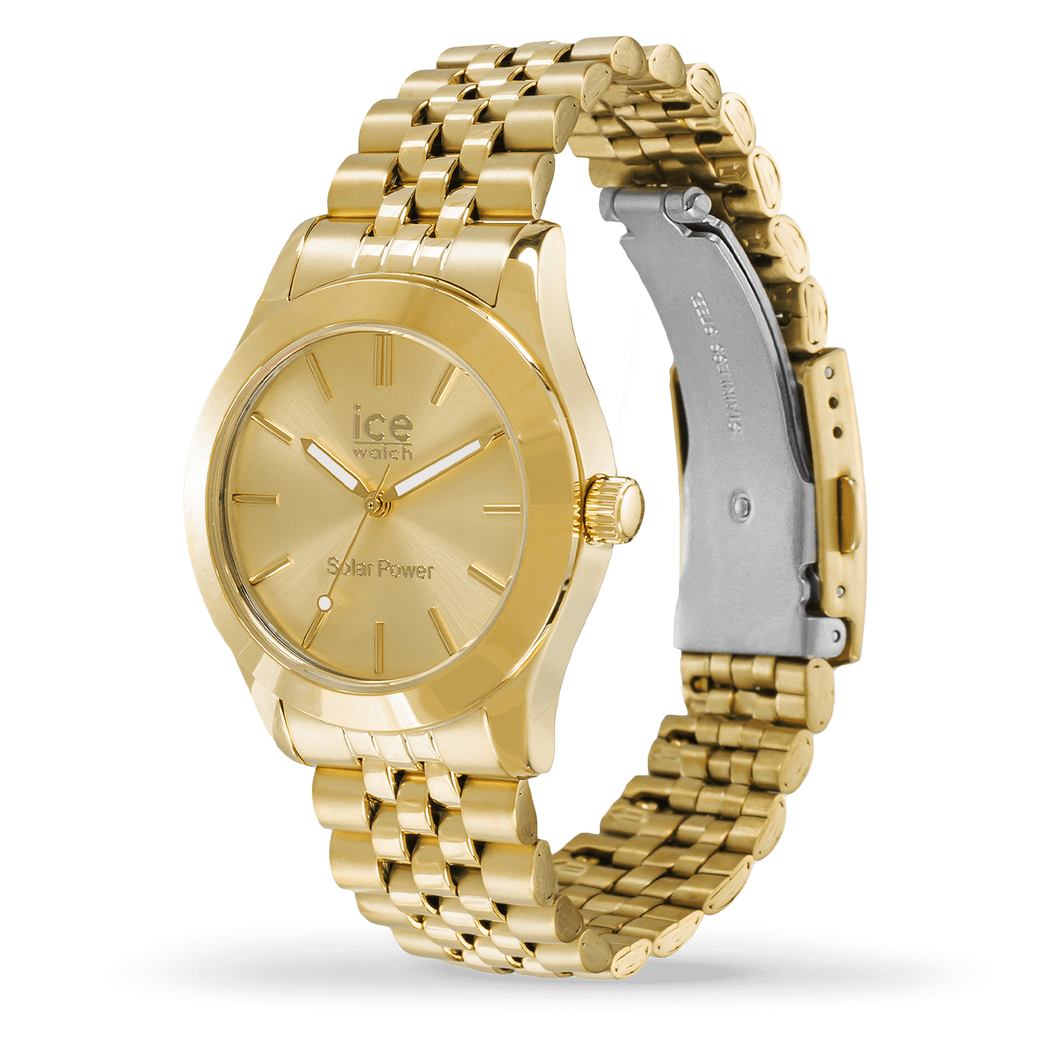 Ice watch steel gold sale