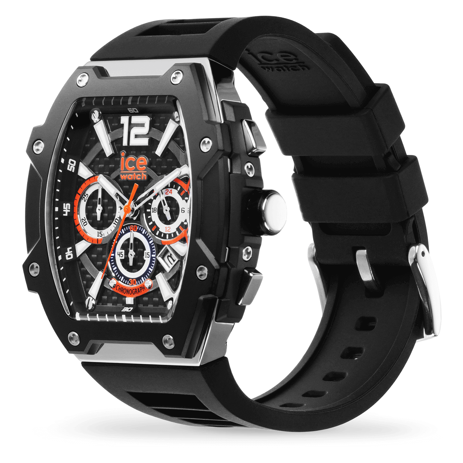 Ice watch black silver hotsell