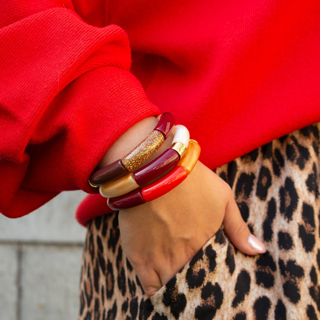 Pack Bella bracelet Red Alert