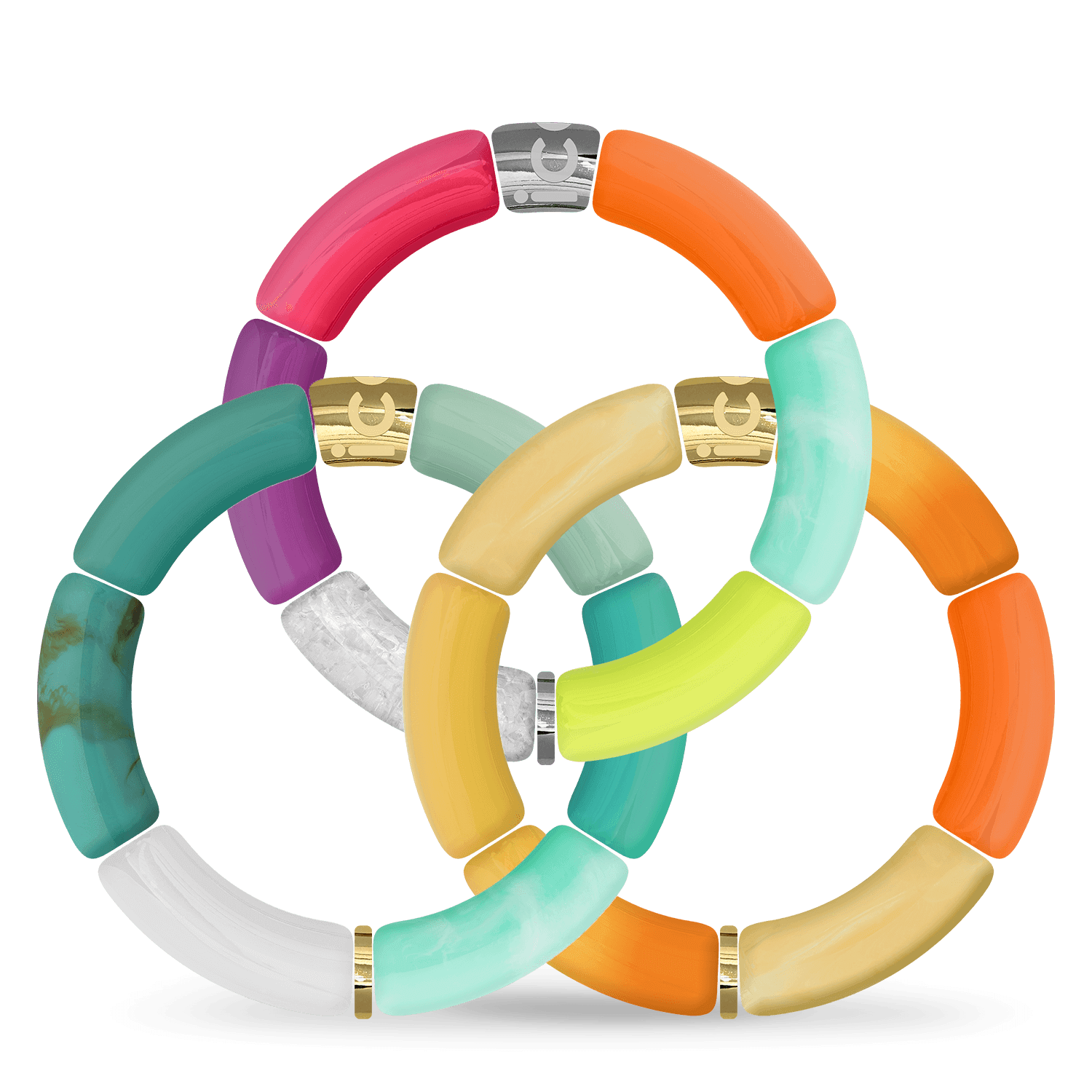 Pack Bella bracelet Colour Mix